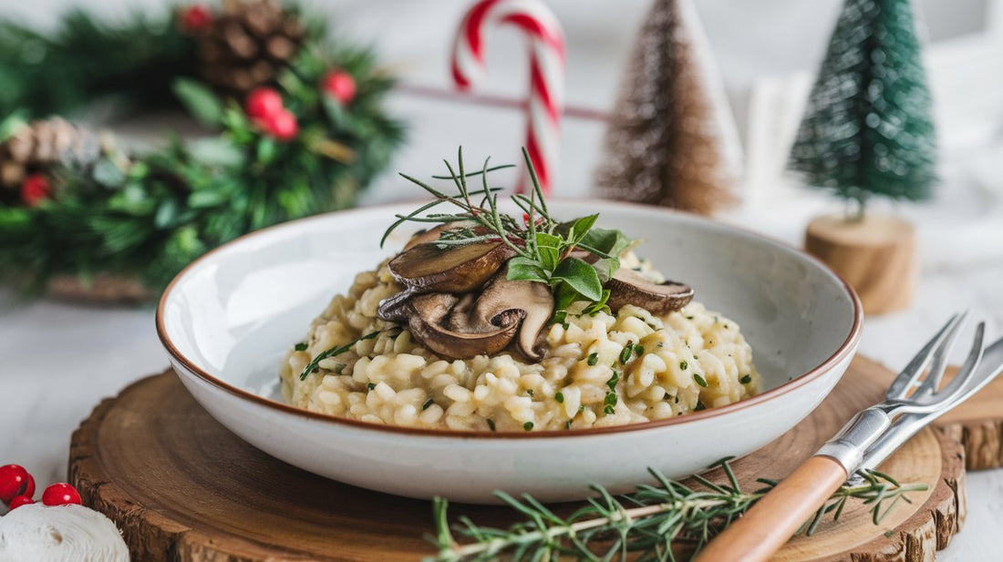 Veganes Pilz-Risotto aus dem Thermomix